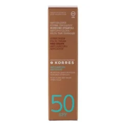 KORRES Red Grape Sunscreen Face Cream Antiageing/Antispot SPF 50 50 Ml -Molton Brown Verkaufs-Shop Antispot SPF 50 50 ml.1f870a9b